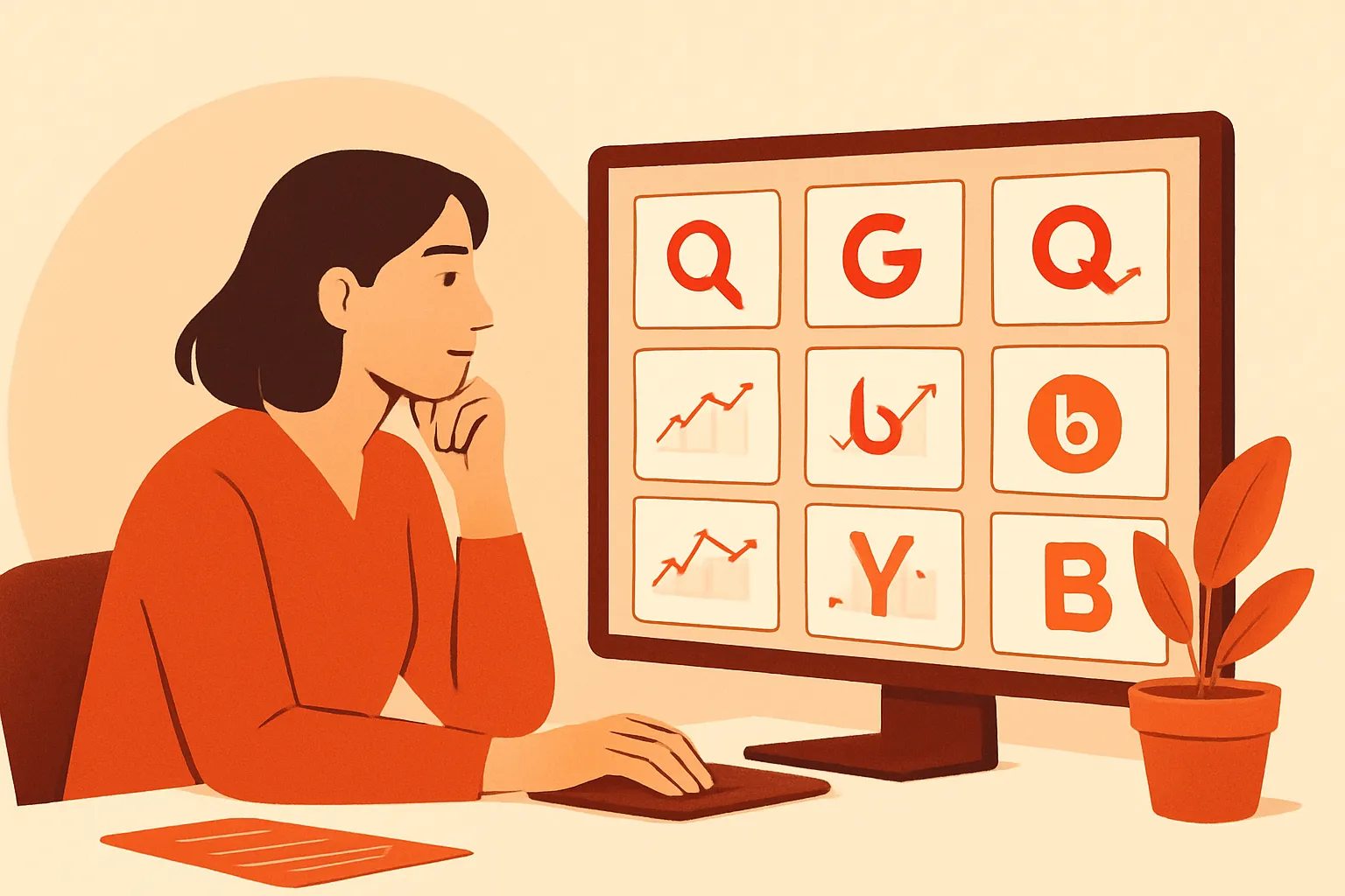 Marketing lead reviewing brand mentions and citations across seven answer engines