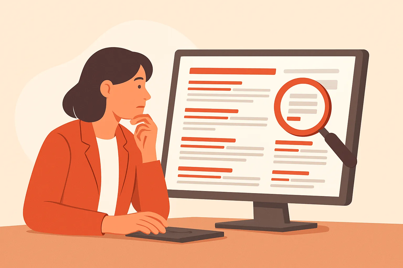 Marketer comparing website citations across seven AI answer engine results